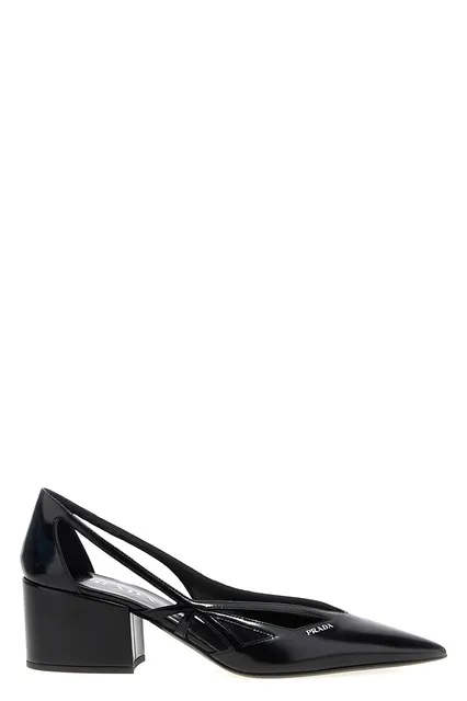 Cut out pumps - Black