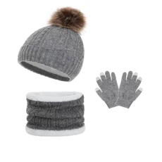 Cyber of Monday 2024 Pink Bobble Hat Women Mens Thermal Hats and Gloves Thermal Womens Gloves Womens Gloves Winter Thermal Ladies Bobble Hat Scarf Day Prime Deals Today 2024 My Orders