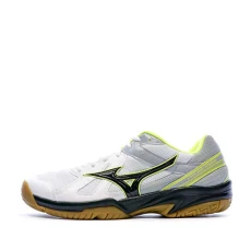 Cyclone Speed, Men's Low-Top, Multicolour (White/Black/Safety Yellow 001), 9 UK (43 EU)