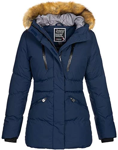 D-437 Women's Winter Jacket - Blue - L
