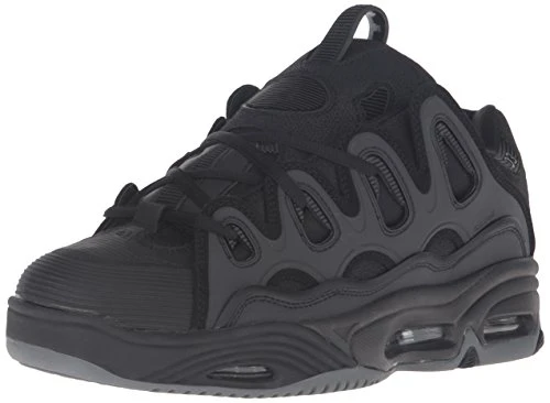 D3 2001, mens Skateboarding Shoe Skateboarding Shoe, Black/Black/Black, 12 UK (13 US)