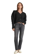 Daaren Cardigan Black, Black, Medium