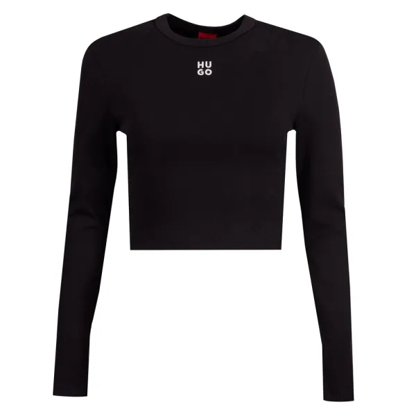 Dafilomena Ribbed Long Sleeve T Shirt