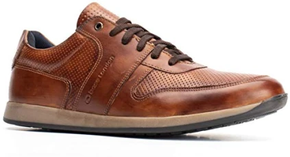 Dakota Burnished Mens Casual Shoes Tan 12 UK Dakota Burnished Mens Casual Shoes Tan 12 UK