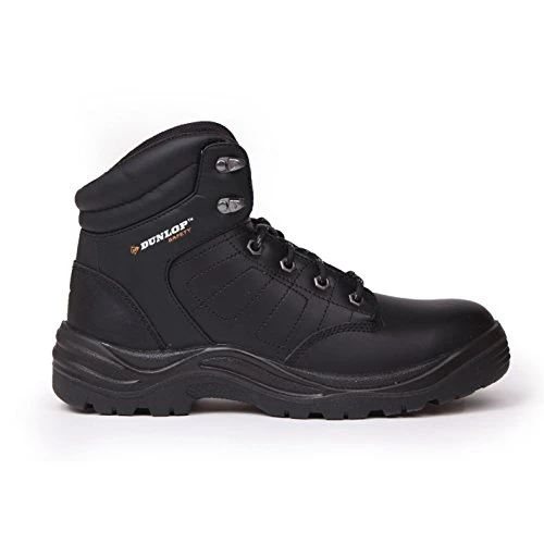 Dakota Mens Steel Toe Cap Safety Boots Black 8 (42)