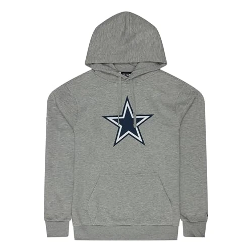 Dallas Cowboys Hoody Team Logo Po Hoody Heather Grey - M