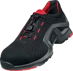 Damen 1 x-tended Support Safety Shoes - S1 SRC, Red/Black - Size 4 Damen 1 x-tended Support Safety Shoes - S1 SRC, Red/Black - Size 4