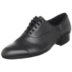Dance Men's Xavier Ballroom Shoe, Black, 6 UK