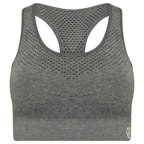 Dare2b Womens Dont Sweat It Bra T-Shirt, Orion Grey Marl, XL UK