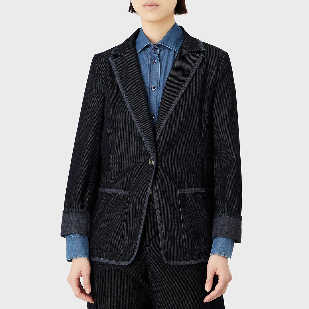 Dark Blue Denim Jacket