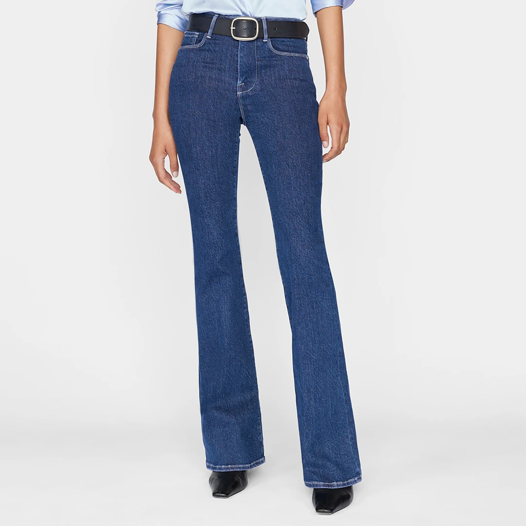 Dark Blue Le One Flare Jeans