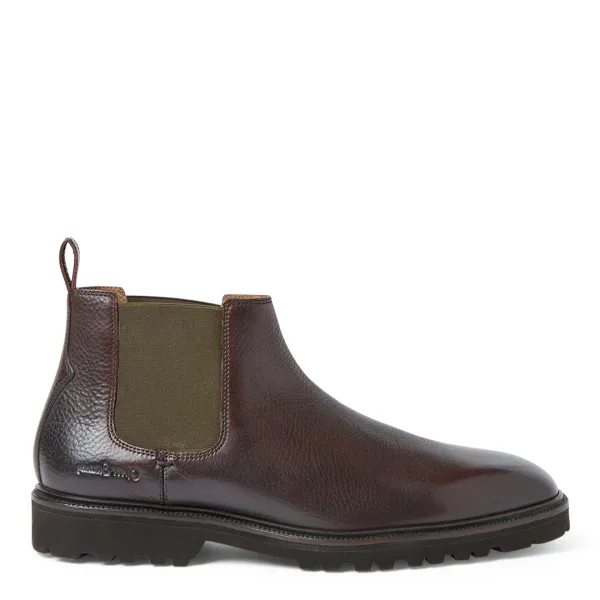 Dark Brown Colwick Ankle Boots - Size 12