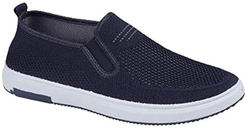 Darwen Men Shoes Spring Summer Winter Casual Footwear-Navy-42-8