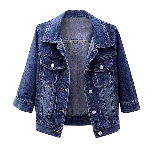 Day Deals 2024 Denim Jacket Women 2024 Warehouse Deals Clearance Today'S Deals Ladies Lightweight Ja