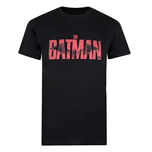 DC Comics The Batman Unisex T Shirt, Black, Medium