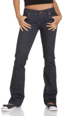 DC Juniors Bootcut Stretch Denim Jean - Blue - DC Juniors Bootcut Stretch Denim Jean - Blue -