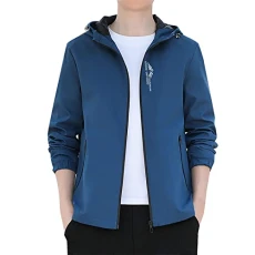 Deal Of The Day  Jacket Fleece Sleeve Autumn Winter Hooded Top Blouse Coat Jacket With Pockets Mens Leather Hooded Jacket Full Length Coats Mens Jackets Summer Mens Wool J Warehouse Clearance