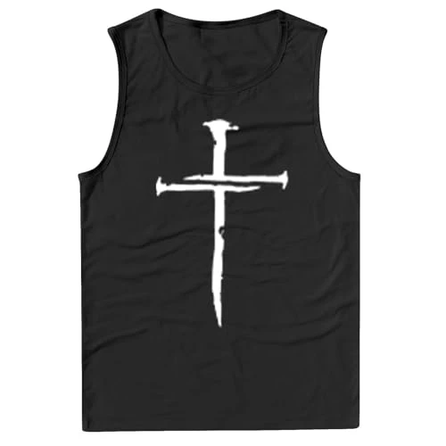 Deal Of The Day Today Mens Black Racer Vest Mens Loose Fit Vest Top Mens White Vest Tshirt White Ribbed Vest Men Sleeveless Tshirt Men 5 Pack White Underwear Tshirts Men Sale Clearance