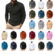 Deals of The Day Sale Prime Tshirts Men UK Long Sleeve Cotton Button Shirt Men Cotton Short Sleeve Shirts Golf Fleece Tops Men Slim Fit Shirts for Men Mens Long Line Tshirts Under 5 Pounds Clearance