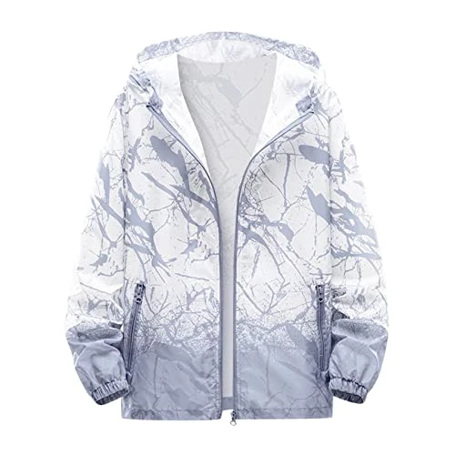 Deals Of The Day Uk  Mens Jackets under Colorful Gradient Pocket Cardigan Zipper Sweater Jacket Mens Winter Jackets Smart Casual Mens Cotton Bathrobe Summer Tre Warehouse Clearance Uk Pallets
