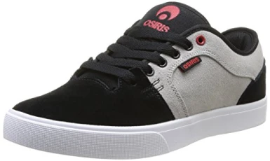 Decay, Mens Skateboarding Shoes, Grey (Gry/Blk/Red), 9 UK (43 EU) Decay, Mens Skateboarding Shoes, Grey (Gry/Blk/Red), 9 UK (43 EU)