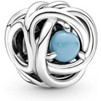 December Eternity Birthstone Charm