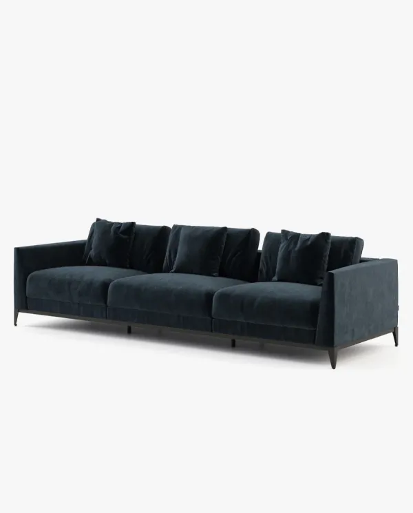 DECKER corner set Sofa Vienna Deep Blue