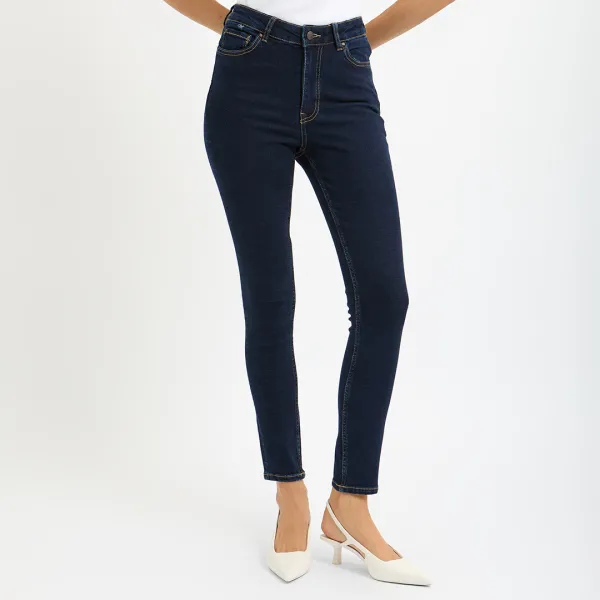 Deep Indigo Skinny Jeans - Navy