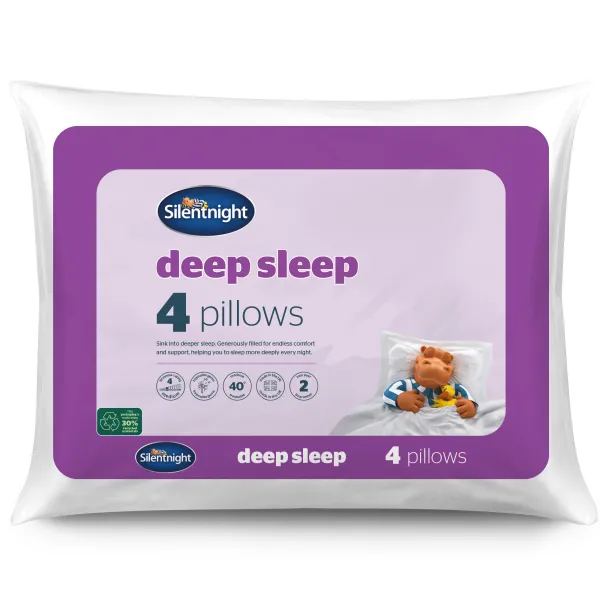 Deep Sleep Pillow Pack of Pillows - White