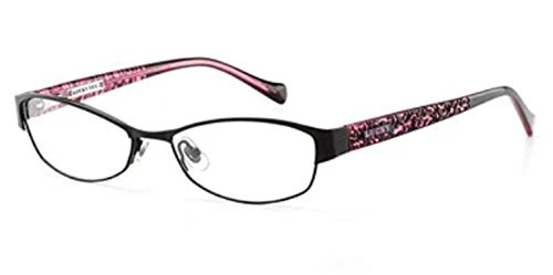 Delilah Eyeglasses Black Optical Frame 52mm