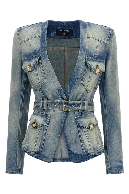 Denim blazer - Light Blue