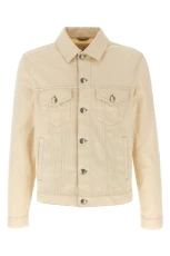 Denim jacket Beige Size