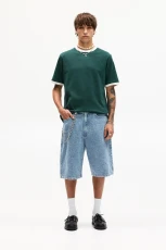 Denim Skater Bermuda Shorts edium blue