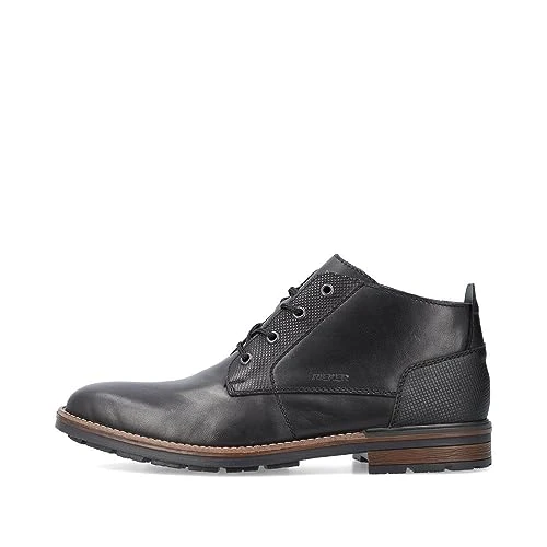 Derbies Cuir Talon décroché Bas (Black, UK Footwear Size System, Adult, Men, Numeric, Medium, 9)