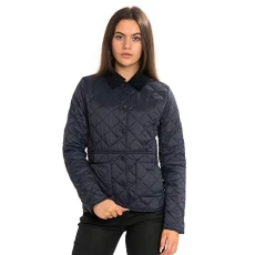 Deveron Quilted Womens Jacket Navy/Faded Blue UK12 EU38 US8 Deveron Quilted Womens Jacket Navy/Faded Blue UK12 EU38 US8