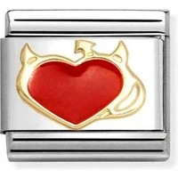 Devil Heart Charm