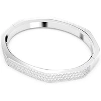 Dextera Large Silver Octagon Bangle - Large