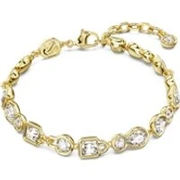 Dextera Mixed Cuts Gold Bracelet