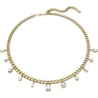 Dextera Mixed Cuts Gold Tone Necklace - 50cm