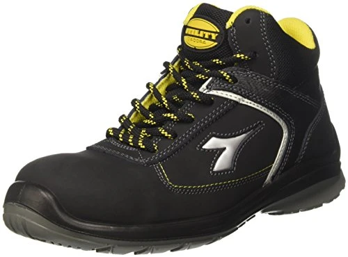 Diadora Unisex Adults D-Blitz Hi S3 Work Shoes, Black (Nero), 13 UK