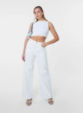 Diamante Jeans WHITE