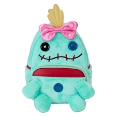 Disney Lilo & Stitch Scrump Plush Cosplay Mini Backpack Womens Double Strap Shoulder Bag Purse, Multi, One Size, Backpack