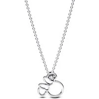 Disney Minnie Mouse Silhouette Collier Necklace - 45cm