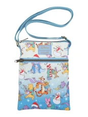 Disney Winnie The Pooh & Friends Holiday Passport Crossbody Bag, Multicolor Disney Winnie The Pooh & Friends Holiday Passport Crossbody Bag, Multicolor
