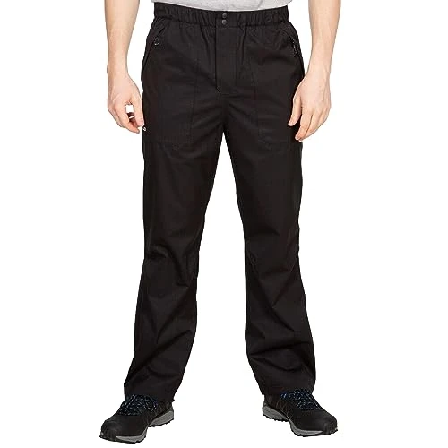 DLX Mens Walking Trousers Cargo Pant Hiking Putter Black