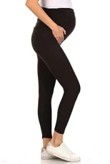 Dolce Fashion Thick Comfortable Maternity Cotton Leggings Above Ankle Pregnancy (as8, Numeric, Numeric_18, Regular, Regular, Black, Regular) Dolce Fashion Thick Comfortable Maternity Cotton Leggings Above Ankle Pregnancy (as8, Numeric, Numeric_18, Regular, Regular, Black, Regular)