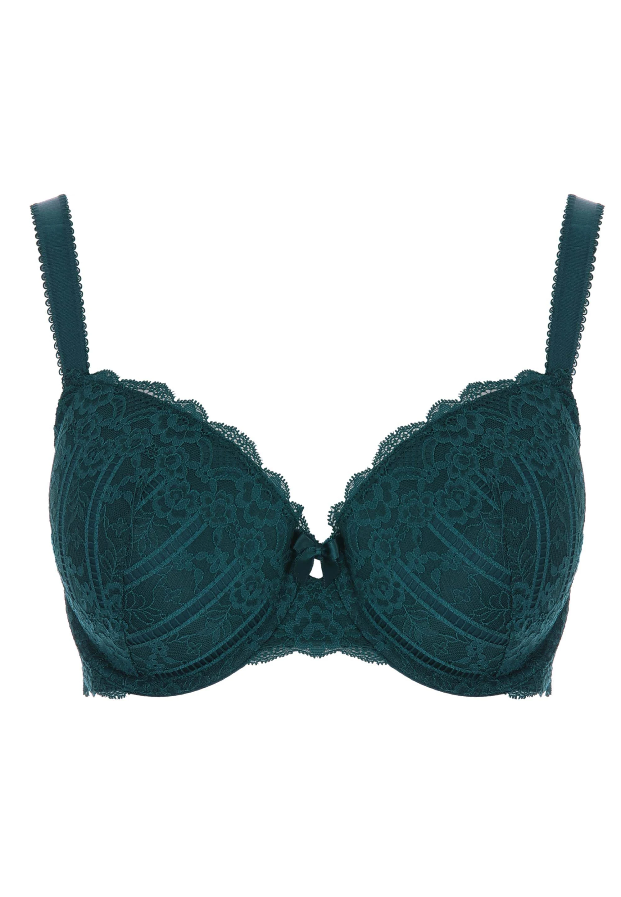 Dorina Womens Green DD+ Lace Celine Bra