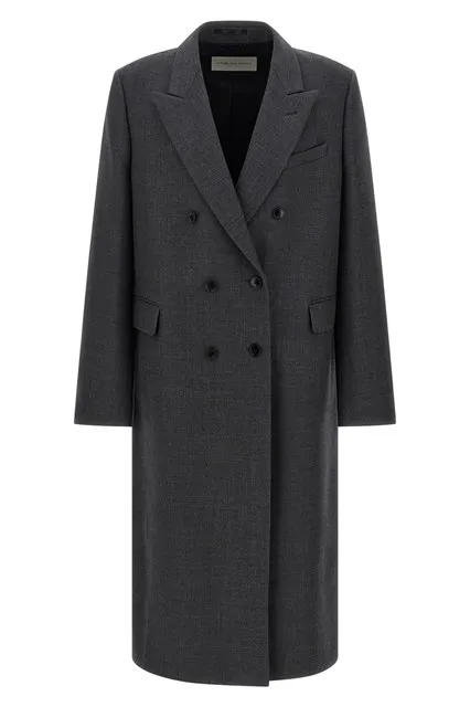 Double-breasted coat - Gray