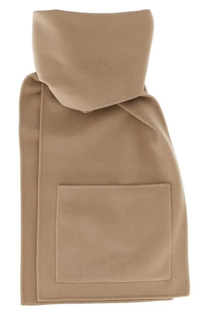 Double cloth scarf - Beige