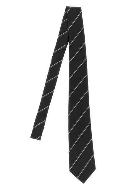 Double Rayur tie - Black